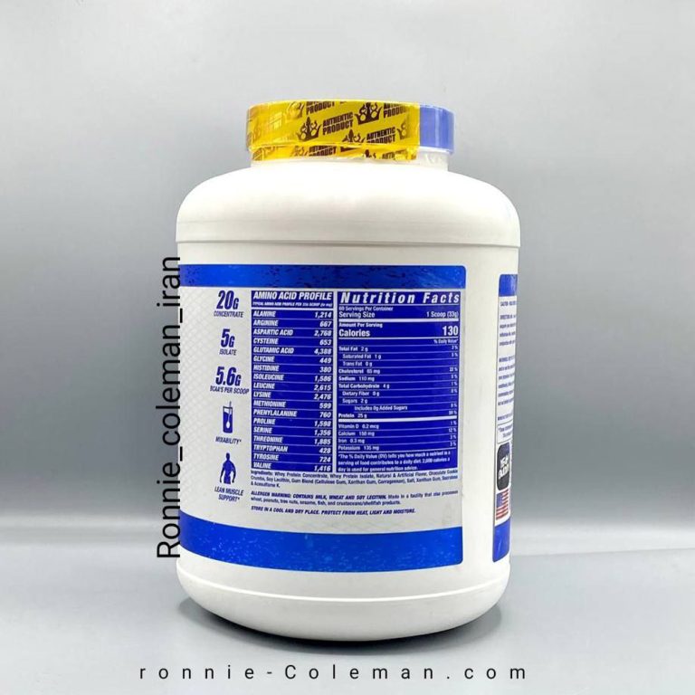 پروتئین کینگ وی رونی کلمن